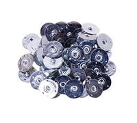 Pack Of 100 Metal Wicks Sustainers Tabs For Handmade Project Tealight Wicks Holders Clip Craft Accessories Votive Supplies