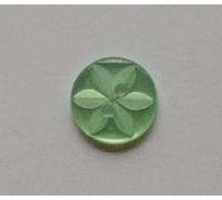 Pack of 100 New 17mm Mint Green Star Baby Buttons Polyester