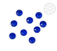 Pack of 100 - Non Hotfix Gems - Exquisite Range Flat Back Rhinestones - EIMASS Global Brand Crystals (Sapphire Blue ss10 (3mm))