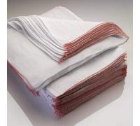Pack of 100 or 200 Jumbo Kitchen Dish Cloths Absorbing 100% Cotton / cleaning tea towel Large [Size 16 x 14 inch] (Pack of 100 Dish-Cloths)