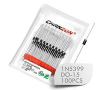 (Pack of 100 Pieces) Chanzon 1N5399 Rectifier Diode 1.5A 1000V DO-15 (DO-204AC) Axial 5399 IN5399 1.5 Amp 1000 Volt Electronic Silicon Diodes