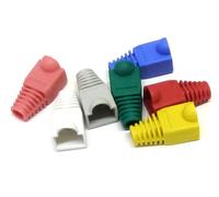 Pack of 100 PINK RJ45 Boot for Network / Patch Cables Crimp Connectors LAN