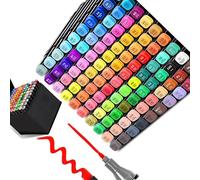 Pack of 100 Professional Art Markers 99 Colors and Blenders Pen for Smooth Gradients and Sketching Sketch