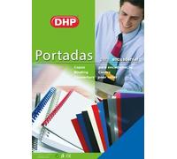 Pack of 100 PVC Binding Covers, Opaque, A4 Format, 0.18 mm Thickness, Blue