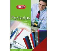 Pack of 100 PVC Binding Covers, Transparent, Format A4, 0.18 mm Thickness, Red