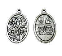 Pack of 100 Saint Via Crucis Medal Catholic Pendant