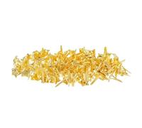 Pack of 100 Star Brads Metal Clips Paper Clasps Split Pins Crafting Essential for Scrapbooking