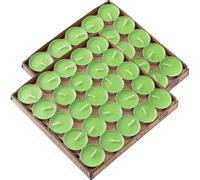 Pack of 100 Tea Lights (Green)