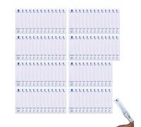 Pack of 100 Thermometer Cases, Hygiene Cases, Fever Thermometer, Disposable Protective Covers, Universal Electronic Thermometer Covers for Oral, Armpit, Rectal Digital for Adults, Baby Children