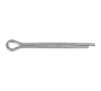 Pack Of 100 Zinc Plated Split Pins - 2.4mm X 25mm Metric Cotter Pins For Diy And Professional Use