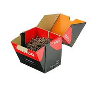 Generic Pack of 1000-4.0 x 30 Solo Woodscrew Industry Pack