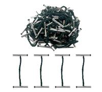 Pack of 1000 51mm Metal End Treasury Tags
