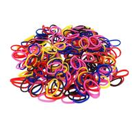 Pack of 1000 Colorful Elastic Hair Ties Small Size Soft Scrunchies Colorful Hair Rope Elastic Hair Band