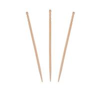 Pack of 1000 Round Toothpicks Single-headed Fine Toothpick Hotel Green Restaurant Toothpick Portable Bagged Bamboo Toothpick (1000)