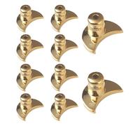 Pack of 10Metal Earring Backs for Droopy Ears Secure Locking Earring Backs Charm for Women Studs and Heavy Earrings Studs