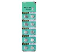 Pack Of 10pcs AG10/LR1130 Button Cell Batteries Replacement For LR54 SR1130 389A 189 Coin Cells For Watch Remote Toy High Energy Output
