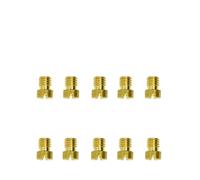 Pack of 10pcs Carburetor Main Jet Kit with Slow Pilot Jet Set Replacement for Carb Parts Motorcycle Carburetor(B)