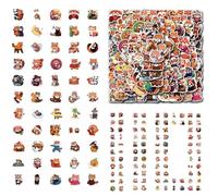 Pack of 110 Red Panda Stickers, Red Panda Stickers for Water Bottle, Funny Animal Waterproof Sticker Pack, Laptop, Phone, Luggage, Skateboard Stickers for Adults, Teenagers, Girls, Children