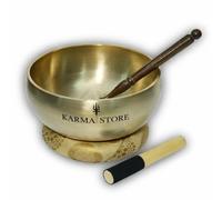 PACK OF 12 - 12″ Large Master Healing Hand-Hammered Tibetan Singing Bowl Set with Cushion, Wooden Mallet & Drumstick | Meditation, Yoga, Sound Bath, Mindfulness & Relaxation
