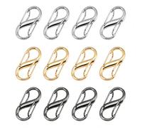 Pack of 12 Anti-Theft Travel Locks Puller - Backpacking Must Haves Anti-Theft Backpack Zipper Zip Clip Luggage, Travel Gadgets, Zip Closure Clip for Home Lock