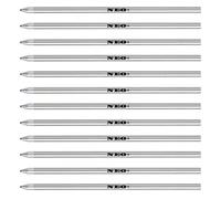 Pack of 12 Black Mini Micro Pen Refills, 0.7mm tip. Compatible with: Swarovski, Cross, Cartier®, Lamy, Faber-Castell, Zebra, Tombow, Schneider, Schmidt, Parker, Pelikan, Monteverde, OHTO Pens