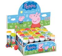 Pack of 12 Bubble Tubs Peppa Pig (60ml)