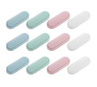 Pack of 12 Child Safety Drawers for Drawers & Cabinets | Child Lock Drawers for Kitchen, Bathroom, Fridge - Prevents Unwanted Opening (White, Blue, Pink, Green)