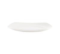 Pack of 12 Churchill Plain Whiteware X Squared Plates 170mm Porcelain