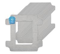 Pack of 12 Cleaning Cloths Replacement Parts Compatible with Ecovacs Winbot W2S/W2S Omni Window Cleaning Robot Washable and Reusable Microfibre Cloths Cleaning Pads for Glass Smooth Surfaces