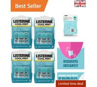 Pack of 12 Cool Mint Breath Strips - Quick Oral Hygiene Solution for Adults