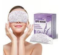 Pack of 12 Disposable Steam Masks for Dry Eyes and Digital Eye Tension, Self-Warming Eye Relief Mask with 30 Minutes of Wet Heat (105-100 °F)