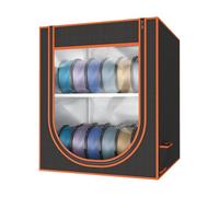 Pack of 12 Double Layer Protective Storage Box for 3D Printer Filament Waterproof Dustproof Design 12 Roll Capacity Enhanced Materials Protections Filament Protections Box