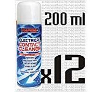 Pack of 12 Electrical Contact Cleaner Dirt Switch Circuit AMP Guitar Hi-Fi 200ML
