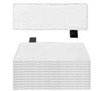 Pack of 12 Floor Cloths for Kärcher Steam Cleaners, Compatible with EasyFix SC 1, SC 2, SC 3, SC 4, SC 5, Microfibre Replacement Cloths Set for Floor Nozzle