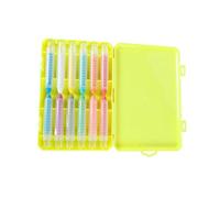 Pack of 12 Frees Colorful Chalk Sticks Smooth Writing Dustless Safe and Washable for Blackboard Drawing Easy Erasing
