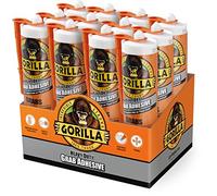 (Pack of 12) Gorilla Glue Heavy Duty Grab Adhesive All Weather Paintable Non-Foaming 290ml
