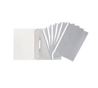 Pack of 12 Grey A4 Project Folders by Janrax