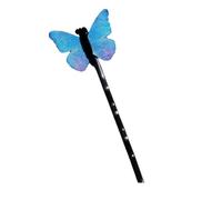 Pack of 12 Hair Pins, Bobby Pins with Butterfly Bun Pins, Small Hair Clips, Invisible Waves Hair Pins, Metal 4.5 cm, Butterfly Hair Accessories for All Hair Types, Blue