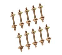 Pack of 12 Heavy Duty Countertop Joint Connectors Furniture Fastening Connectors Simple for Furniture & Butcher Block Bed Frame