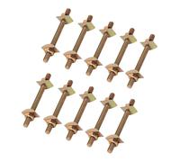 Pack of 12 Heavy Duty Countertop Joint Connectors Furniture Fastening Connectors Simple for Furniture & Butcher Block Joint Fasteners