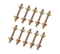 Pack of 12 Heavy Duty Countertop Joint Connectors Furniture Fastening Connectors Simple for Furniture & Butcher Block Joint Fasteners
