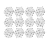 Pack of 12 Hexagonal Acoustic Foam Wall Panels Soundproof Wall Panels Sound Absorbing Tiles Polyester Texture