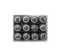 Pack of 12 Jewellers Pattern Making Chisels Equipment Metal Jewelry Carving Tool Practical Metalworking Chisels Kits