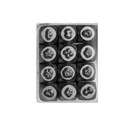 Pack of 12 Jewellers Pattern Making Chisels Equipment Metal Jewelry Carving Tool Practical Metalworking Chisels Kits Jewelry Set