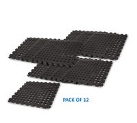 Kampa Foam Floor Tiles Easy Lock Awning Tent Groundsheet 52 x 52cm Pack of 4 NEW