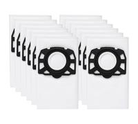 Pack of 12 KFI 357 Vacuum Cleaner Bags for Kärcher WD2 Plus/WD3/KWD1/KWD3/WD3.200/WD3.800 M/SE4001/SE4002 Vacuum Cleaner, 2.863-314.0