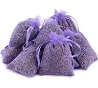 Pack of 12 Lavender Sachets Bags, Dried Lavender Flowers Fragrance Sachets for Drawers, Closets, Wardrobe, Cars, Home, Party Decoration
