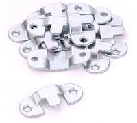 Pack of 12 Mini Flush Steel Mounts - Photo Frame/Headboard Mount Hangers
