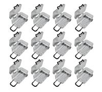 Pack of 12 Miniature Storage Boxes Clear Jewels and Suitcase Shape Case for Sorting Box