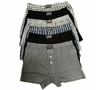 PACK OF 12 NEW MENS PLUS SIZE BILLY BOXER ELASTIC WAIST HIPSTER UNDERWEAR SHORTS ASSORTED COLOURS POLY COTTON RICH TRUNKS ULTIMATE SOFT FULLY ELASTICATED WAISTBAND[Check Design,Medium]